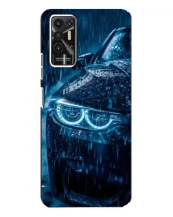 Чохол для TECNO Pova 2 (LE7n) з картинкою «BMW під дощем»