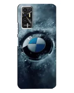 Чохол для TECNO Pova 2 (LE7n) з картинкою «Логотип BMW — лід»