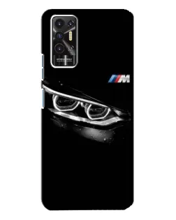Чохол для TECNO Pova 2 (LE7n) з картинкою «BMW — погляд тигра»