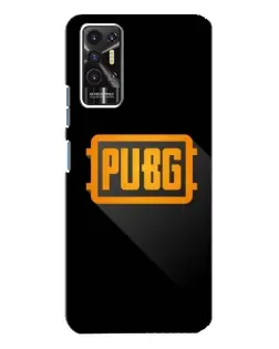 Чохол для TECNO Pova 2 (LE7n) з картинкою «PUBG — рамка лого»