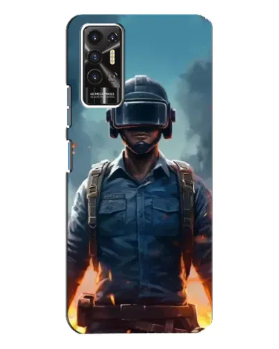 Чохол для TECNO Pova 2 (LE7n) з картинкою «PUBG — реалістичний герой» Чохол для TECNO Pova 2 (LE7n) з картинкою «PUBG — реалістичний герой»