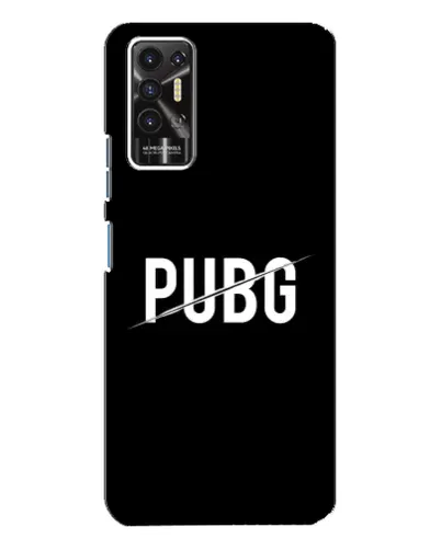 Чохол для TECNO Pova 2 (LE7n) з картинкою «PUBG — білий логотип» Чохол для TECNO Pova 2 (LE7n) з картинкою «PUBG — білий логотип»
