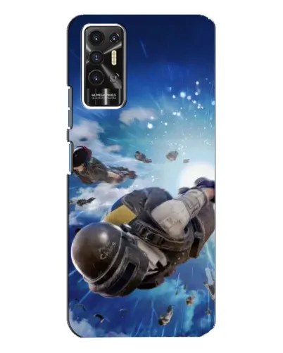 Чохол для TECNO Pova 2 (LE7n) з картинкою «Десант PUBG — стрибок» Чохол для TECNO Pova 2 (LE7n) з картинкою «Десант PUBG — стрибок»