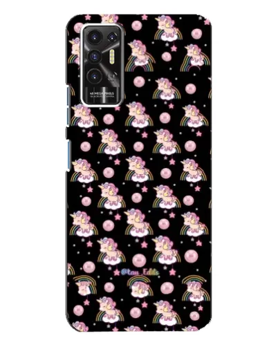 Чехол для TECNO Pova 2 (LE7n) с картинкой «Magic Unicorn паттерн» Чехол для TECNO Pova 2 (LE7n) с картинкой «Magic Unicorn паттерн»
