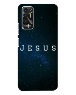 Чехол для TECNO Pova 2 (LE7n) с картинкой «Звездное небо Jesus»