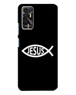 Чехол для TECNO Pova 2 (LE7n) с картинкой «Классический Jesus»