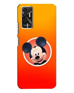 Чохол для TECNO Pova 2 (LE7n) з картинкою «Mickey в колі»