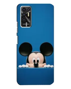 Чохол для TECNO Pova 2 (LE7n) з картинкою «Міккі виглядає»