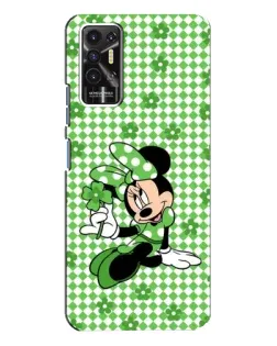 Чохол для TECNO Pova 2 (LE7n) з картинкою «Mickey в клітинку»