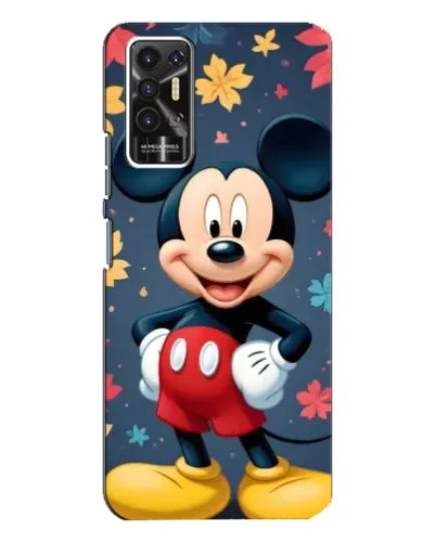 Чохол для TECNO Pova 2 (LE7n) з картинкою «Осінній Mickey Mouse»