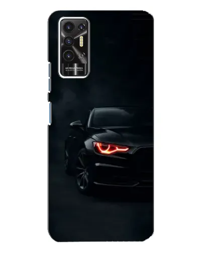 Чехол для TECNO Pova 2 (LE7n) с картинкой «Audi — хищный взгляд»