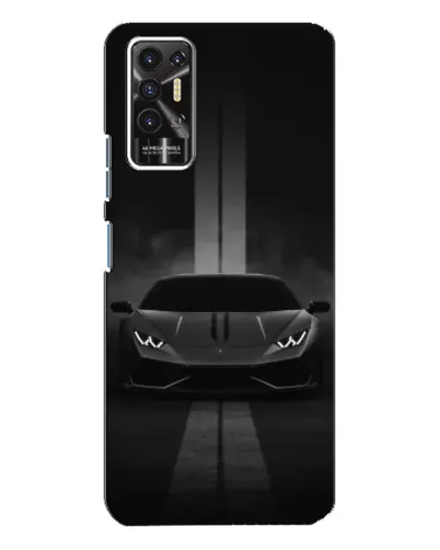 Чохол для TECNO Pova 2 (LE7n) з картинкою «Lamborghini симетрія доріг»