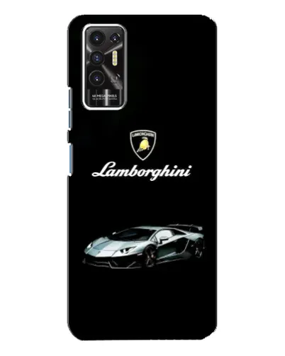 Чохол для TECNO Pova 2 (LE7n) з картинкою «Логотип Lamborghini класика»