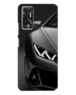 Чохол для TECNO Pova 2 (LE7n) з картинкою «Lamborghini фари деталізація»