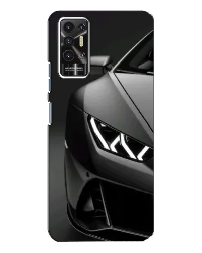 Чохол для TECNO Pova 2 (LE7n) з картинкою «Lamborghini фари деталізація»