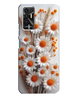 Чохол для TECNO Pova 2 (LE7n) з картинкою «Білі сухоцвіти» Чохол для TECNO Pova 2 (LE7n) з картинкою «Білі сухоцвіти»