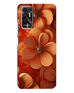 Чохол для TECNO Pova 2 (LE7n) з картинкою «Помаранчева макро квітка» Чохол для TECNO Pova 2 (LE7n) з картинкою «Помаранчева макро квітка»