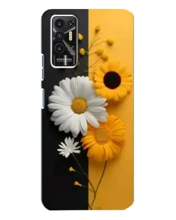 Чохол для TECNO Pova 2 (LE7n) з картинкою «Соняшник та ромашка» Чохол для TECNO Pova 2 (LE7n) з картинкою «Соняшник та ромашка»