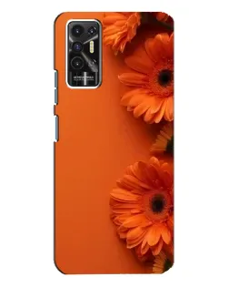 Чохол для TECNO Pova 2 (LE7n) з картинкою «Помаранчеві гербери» Чохол для TECNO Pova 2 (LE7n) з картинкою «Помаранчеві гербери»