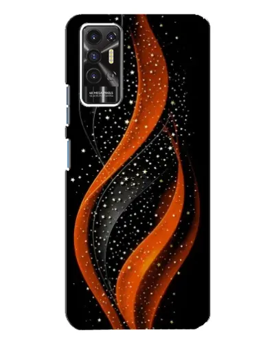 Чохол для TECNO Pova 2 (LE7n) з картинкою «Вогняна зоряна хвиля»