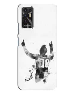 Чохол для TECNO Pova 2 (LE7n) з картинкою «Messi ART»