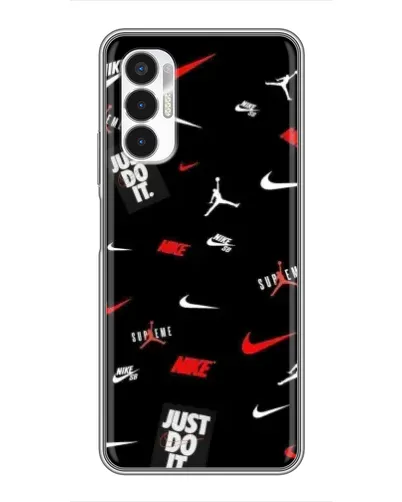 Чехол для TECNO POVA 3 (LF7n) с картинкой «Nike Mix Pattern» Чехол для TECNO POVA 3 (LF7n) с картинкой «Nike Mix Pattern»