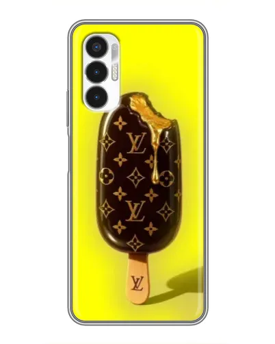 Чехол для TECNO POVA 3 (LF7n) с картинкой «Мороженое от LV» Чехол для TECNO POVA 3 (LF7n) с картинкой «Мороженое от LV»
