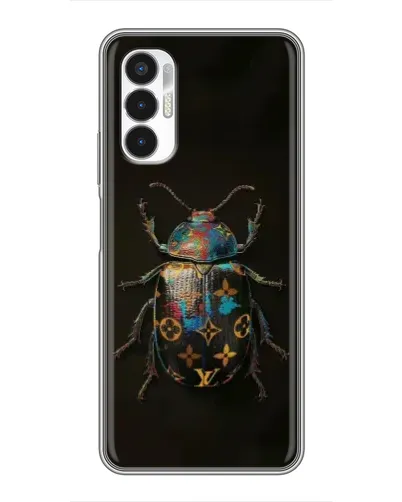 Чехол для TECNO POVA 3 (LF7n) с картинкой «LV — мраморный принт» Чехол для TECNO POVA 3 (LF7n) с картинкой «LV — мраморный принт»