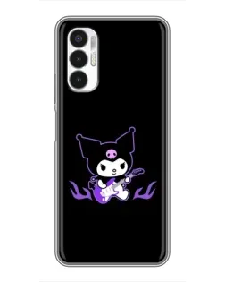 Чохол для TECNO POVA 3 (LF7n) з картинкою «Електрична Kuromi» Чохол для TECNO POVA 3 (LF7n) з картинкою «Електрична Kuromi»