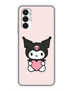 Чохол для TECNO POVA 3 (LF7n) з картинкою «Kuromi та серце» Чохол для TECNO POVA 3 (LF7n) з картинкою «Kuromi та серце»