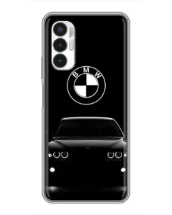 Чехол для TECNO POVA 3 (LF7n) с картинкой «BMW — взгляд из темноты»