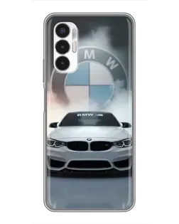 Чехол для TECNO POVA 3 (LF7n) с картинкой «BMW в белом дыму» Чехол для TECNO POVA 3 (LF7n) с картинкой «BMW в белом дыму»