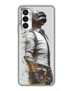 Чехол для TECNO POVA 3 (LF7n) с картинкой «PUBG — боец в пыли» Чехол для TECNO POVA 3 (LF7n) с картинкой «PUBG — боец в пыли»