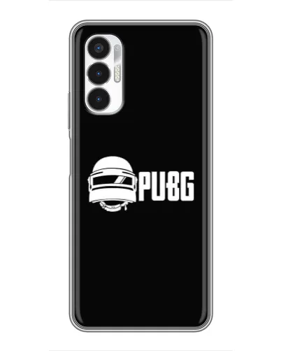 Чехол для TECNO POVA 3 (LF7n) с картинкой «PUBG — классический лого»