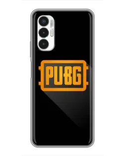 Чехол для TECNO POVA 3 (LF7n) с картинкой «PUBG — рамка лого» Чехол для TECNO POVA 3 (LF7n) с картинкой «PUBG — рамка лого»