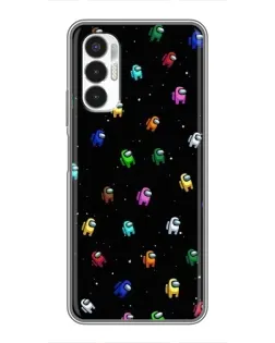 Чехол для TECNO POVA 3 (LF7n) с картинкой «Экипаж Among Us» Чехол для TECNO POVA 3 (LF7n) с картинкой «Экипаж Among Us»