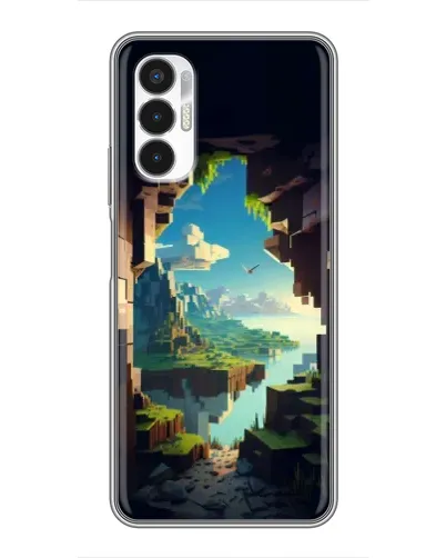 Чехол для TECNO POVA 3 (LF7n) с картинкой «Вид из пещеры» Чехол для TECNO POVA 3 (LF7n) с картинкой «Вид из пещеры»