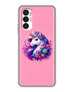 Чехол для TECNO POVA 3 (LF7n) с картинкой «Сказочный единорог»