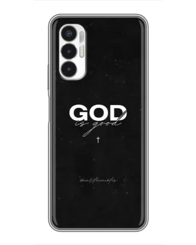 Чехол для TECNO POVA 3 (LF7n) с картинкой «GOD — Бог над всем»