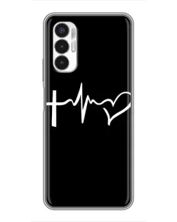 Чехол для TECNO POVA 3 (LF7n) с картинкой «Пульс веры»