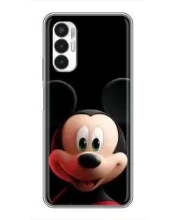 Чехол для TECNO POVA 3 (LF7n) с картинкой «Улыбающийся Микки Маус»