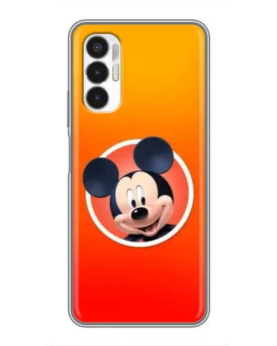 Чехол для TECNO POVA 3 (LF7n) с картинкой «Mickey в круге»