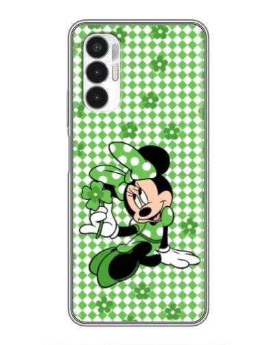 Чехол для TECNO POVA 3 (LF7n) с картинкой «Mickey в клетку»