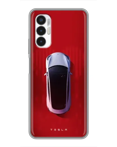 Чехол для TECNO POVA 3 (LF7n) с картинкой «Tesla Top View» Чехол для TECNO POVA 3 (LF7n) с картинкой «Tesla Top View»