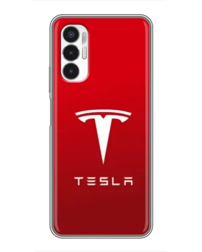 Чехол для TECNO POVA 3 (LF7n) с картинкой «Tesla Red Classic» Чехол для TECNO POVA 3 (LF7n) с картинкой «Tesla Red Classic»