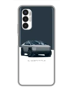 Чехол для TECNO POVA 3 (LF7n) с картинкой «Серебристый Cybertruck Tesla» Чехол для TECNO POVA 3 (LF7n) с картинкой «Серебристый Cybertruck Tesla»