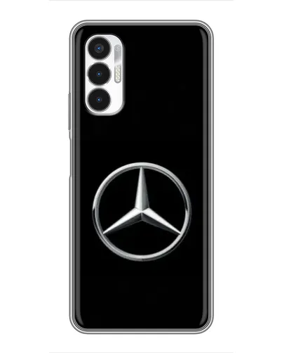 Чехол для TECNO POVA 3 (LF7n) с картинкой «Mercedes классический лого»