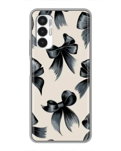 Чехол для TECNO POVA 3 (LF7n) с картинкой «Банты Coquette»