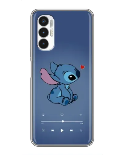 Чехол для TECNO POVA 3 (LF7n) с картинкой «Музыкальный Stitch» Чехол для TECNO POVA 3 (LF7n) с картинкой «Музыкальный Stitch»