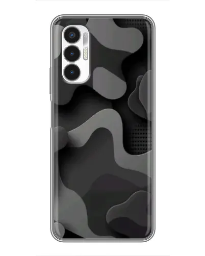 Чехол для TECNO POVA 3 (LF7n) с картинкой «Темный абстрактный камуфляж» Чехол для TECNO POVA 3 (LF7n) с картинкой «Темный абстрактный камуфляж»